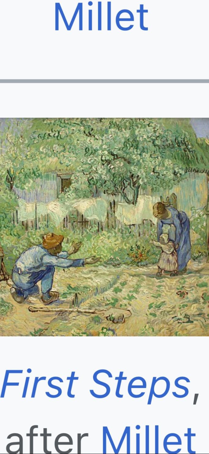 First Steps - Vincent Van Gogh