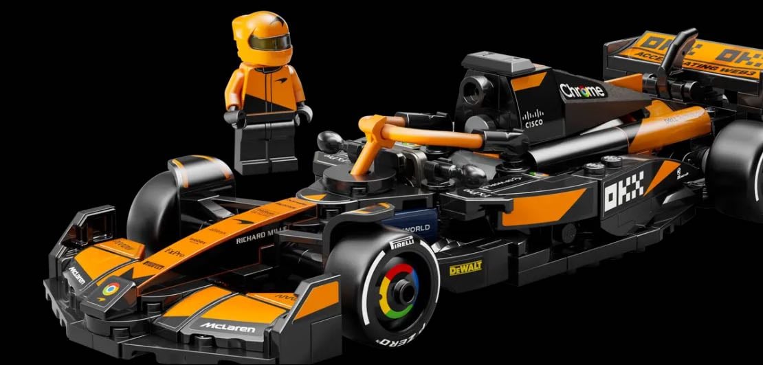 mclaren MCL38 race car - $43.90