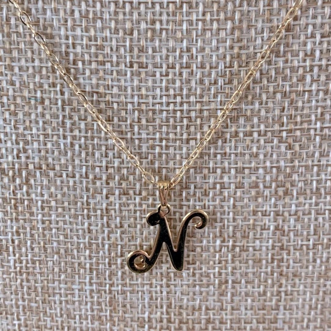 gold necklace