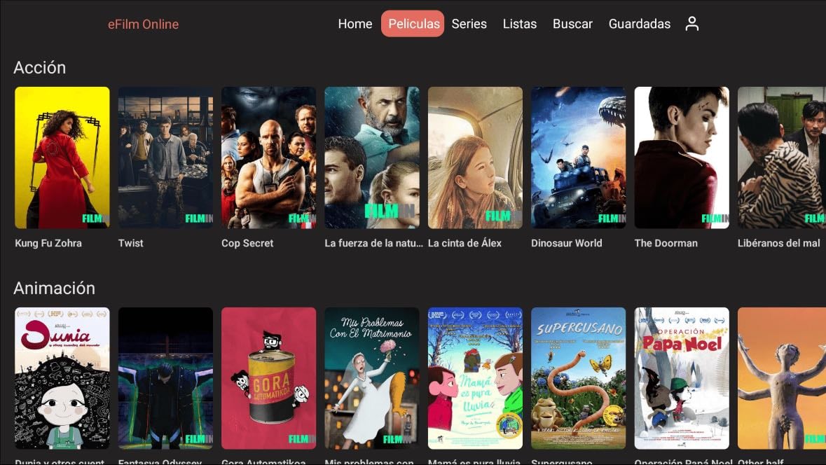 Efilm - Para usuarios de bibliotecas