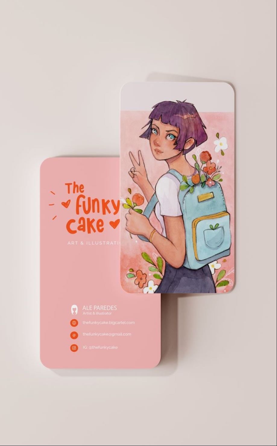 The Funky Cake art