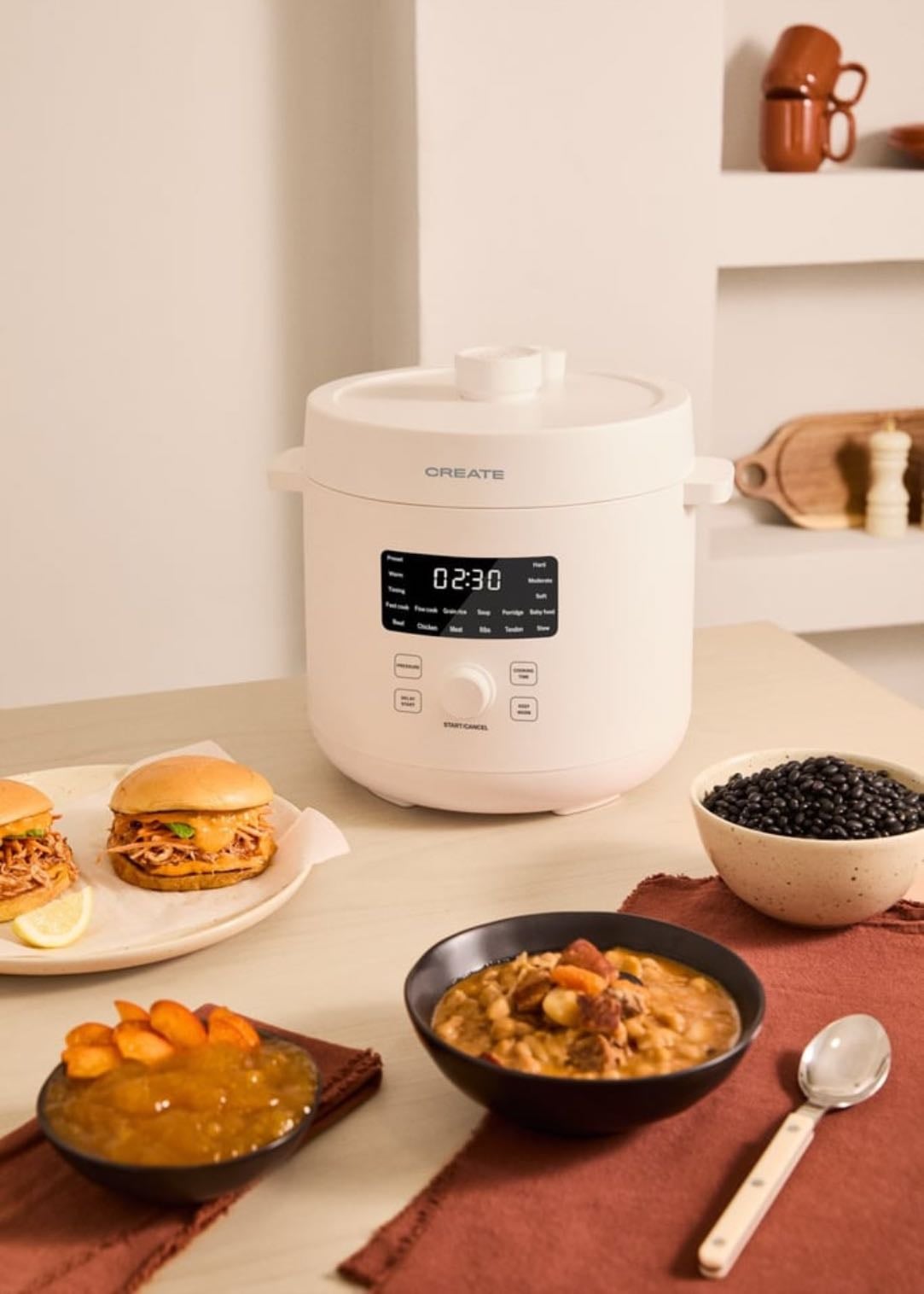 PRESSURE COOKER STUDIO Create - Olla a presión eléctrica multifunción programable