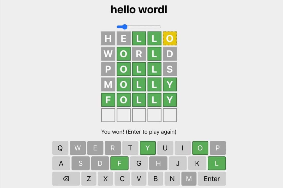 Wordl - La palabra del día