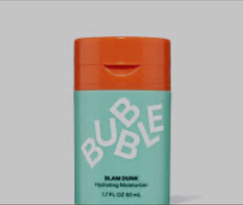 bubble- slam dunk moisturiser - so so so good for your skin, it’s really worth the hype!! cleared my skin really well x