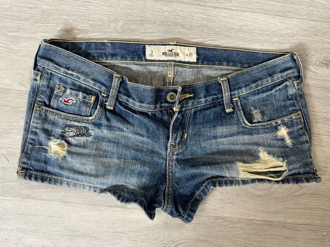 mini denim shorts