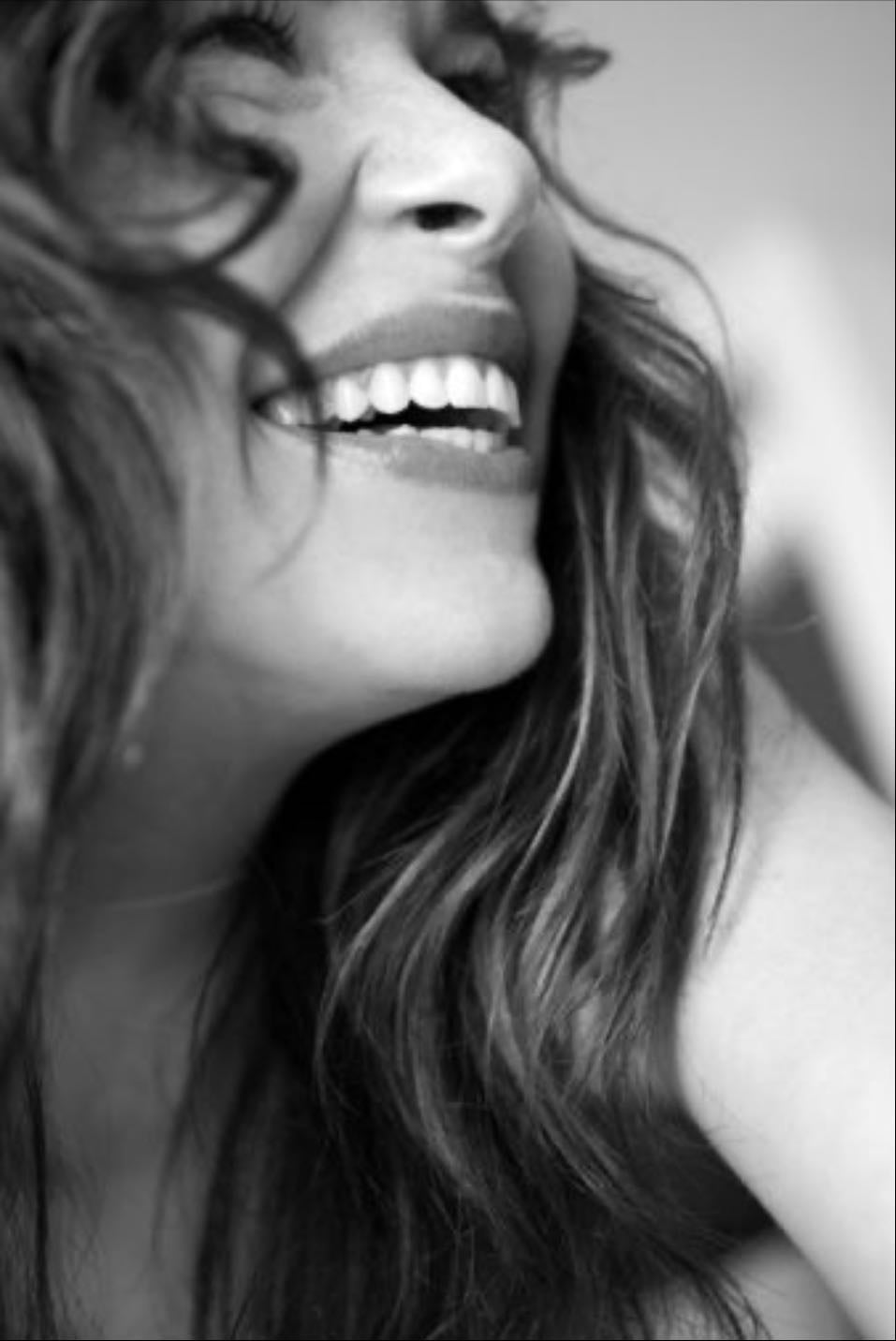 laughing