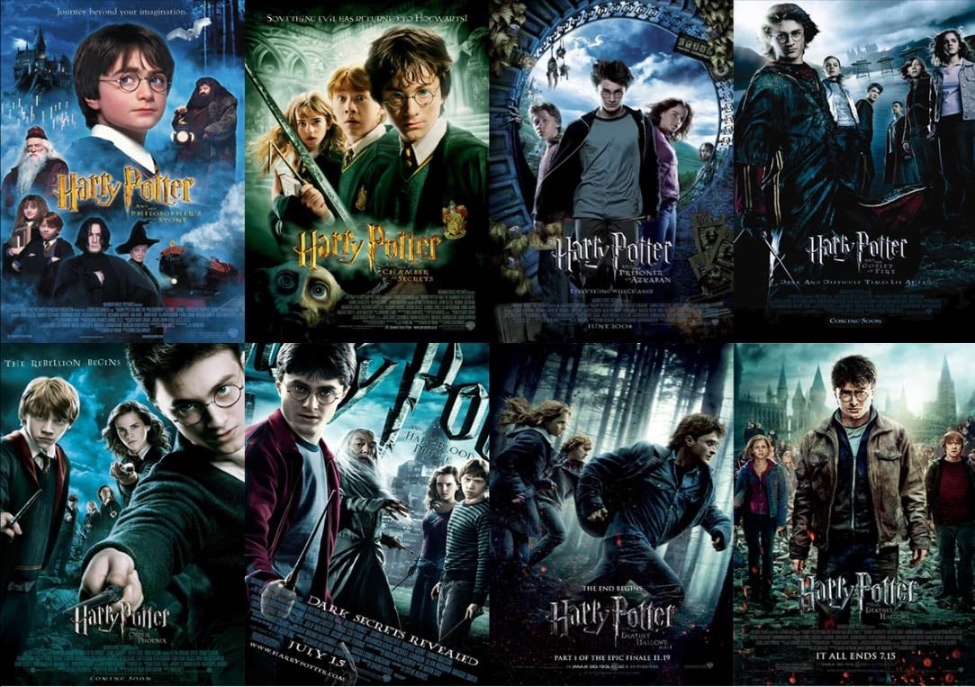 Harry Potter - (7📚) (8 películas) • 2001