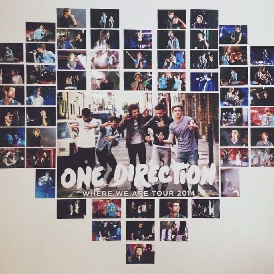 One direction prints for my wall!