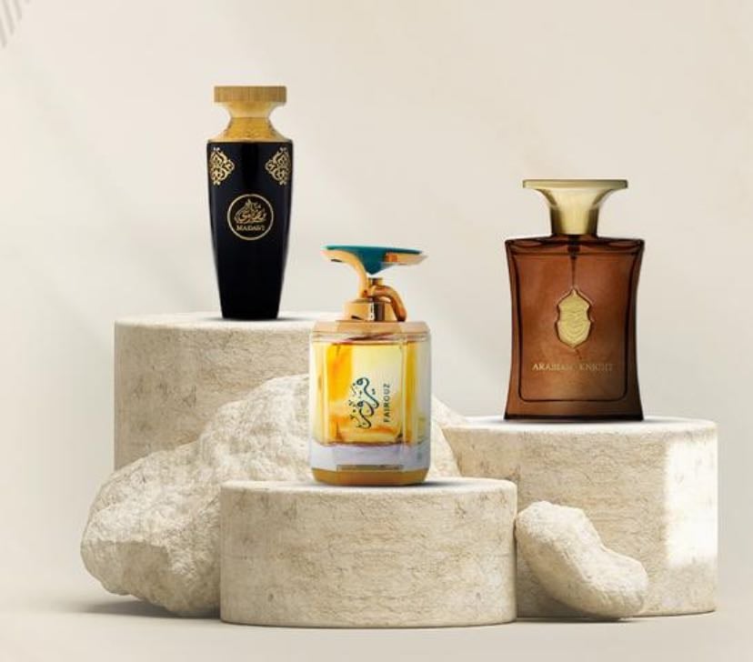 Arabian Oud - Madawi, Rosewood,Amberwood Sultani, Kashmir Musk