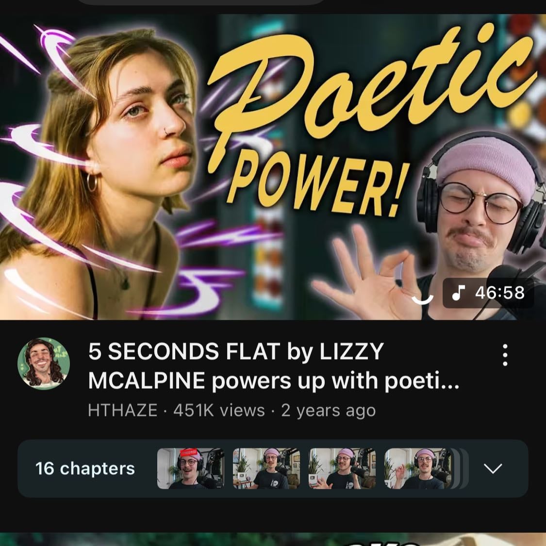 5 SECONDS FLAT by LIZZY MCALPINE powers up with poetic production! - YouTube - YouTube