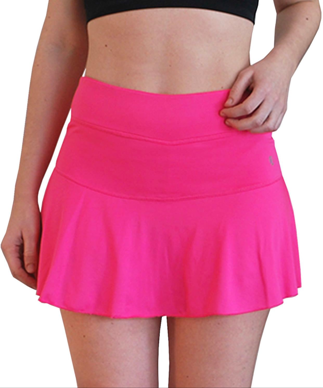 pollera rosa fluo - me la presta pili