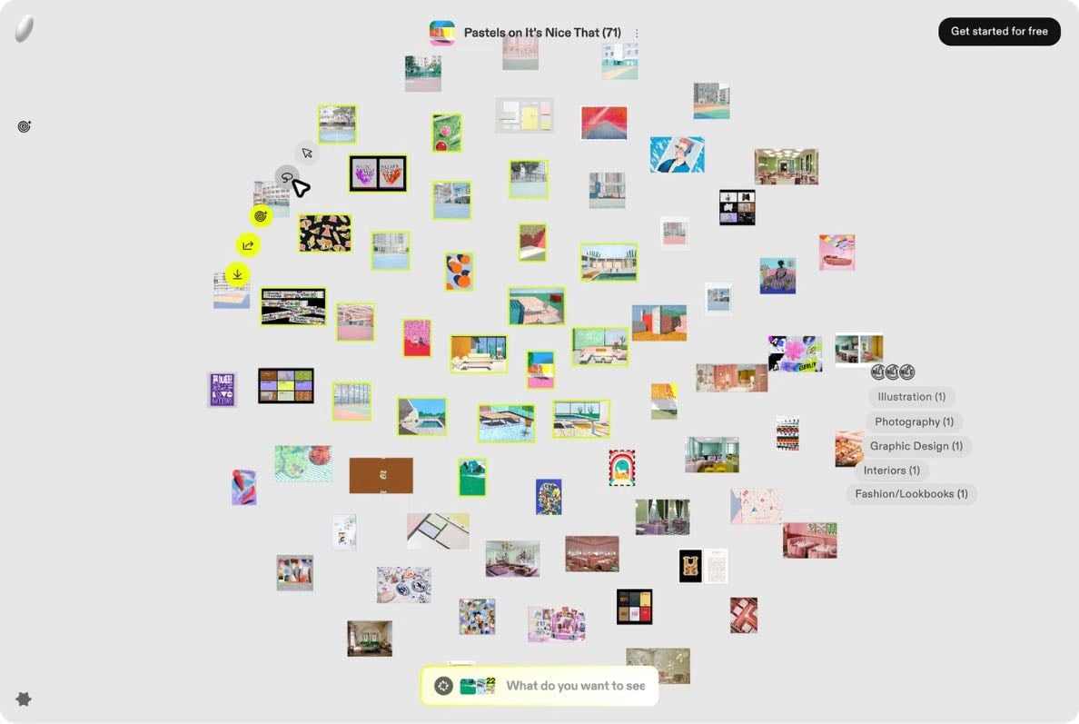 Spiral.soot.com - Visual search engine