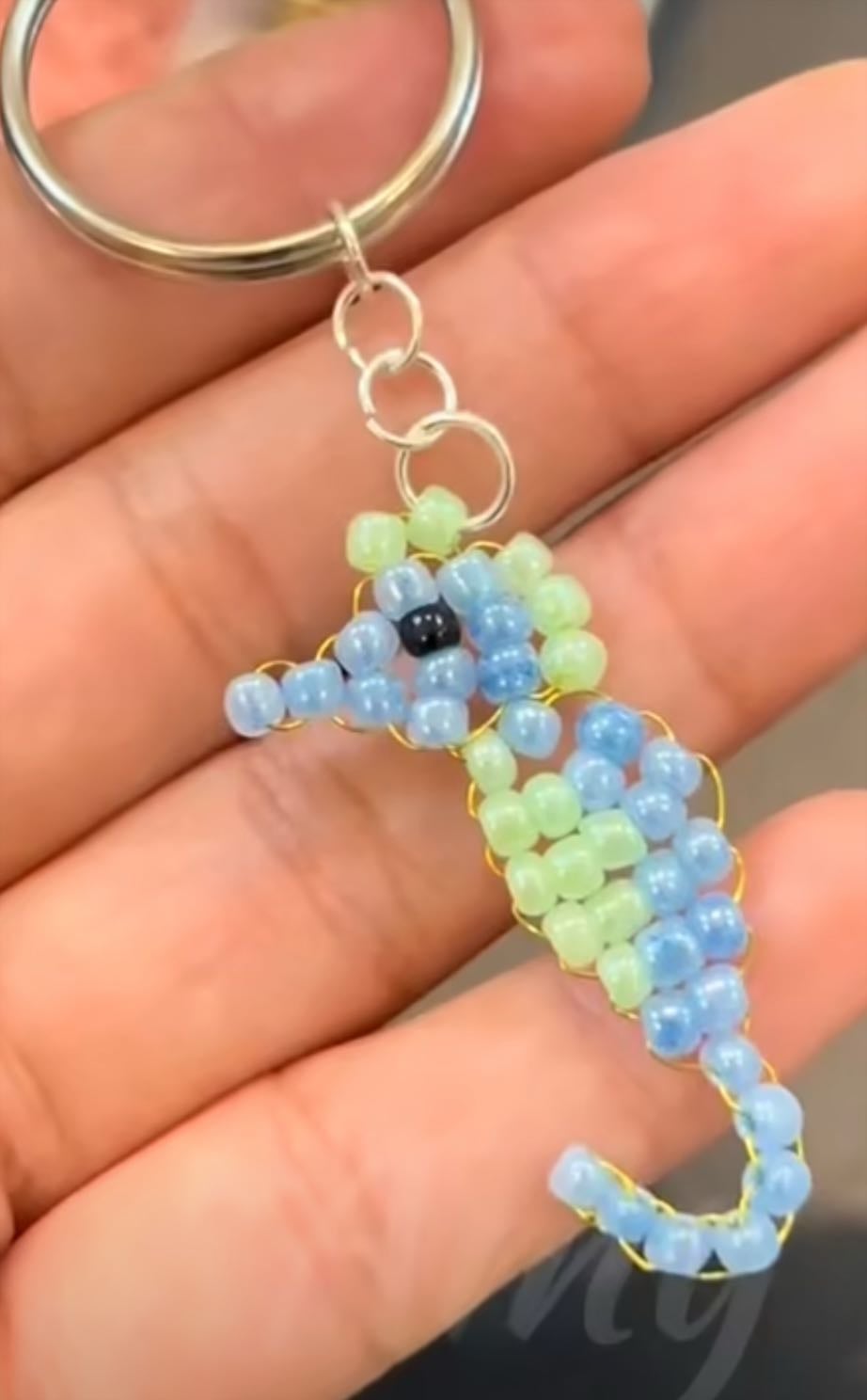 Beaded Seahorse - Instagram