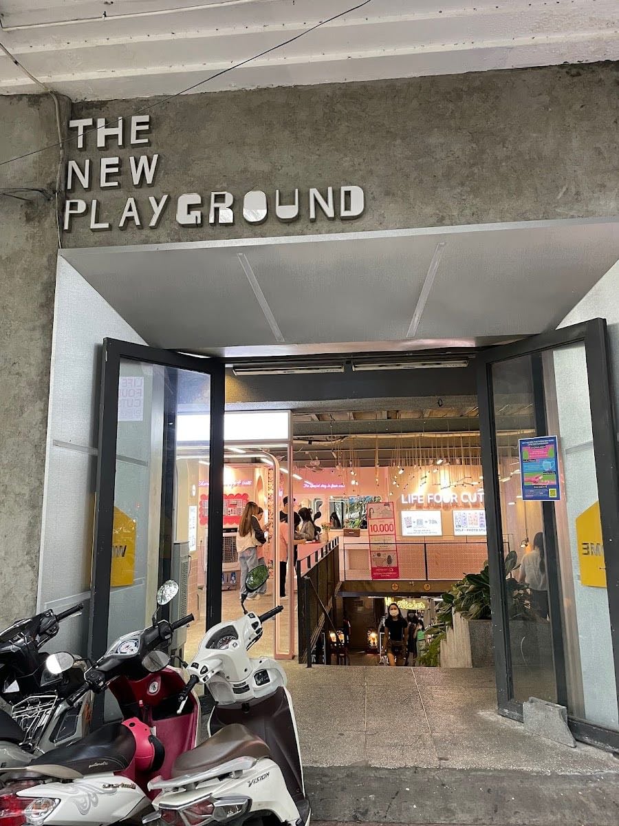 The New Playground - kinda like a mini shopping centre