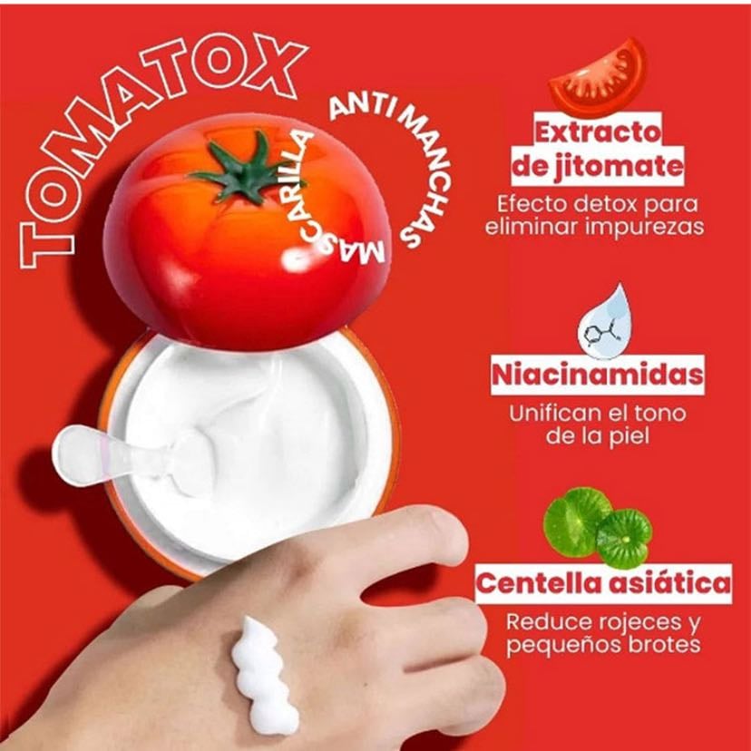 Tomate crema blanqueadora