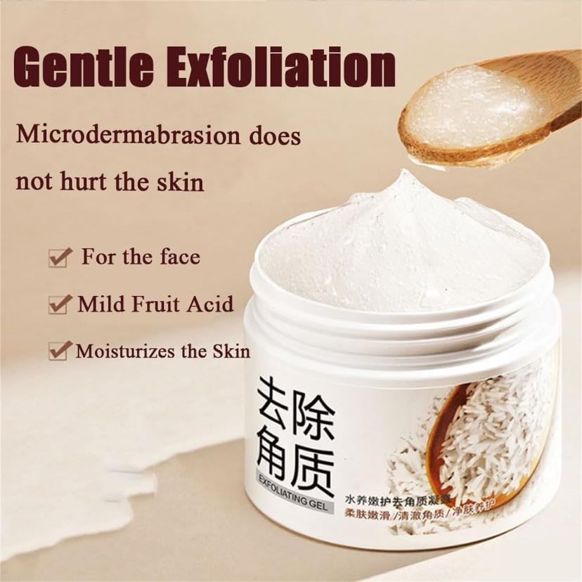 Exfoliante de arroz