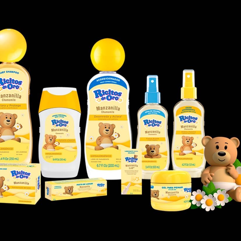 Risitos de oro Linea de cabello