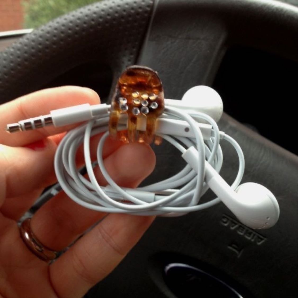 wired headphoned