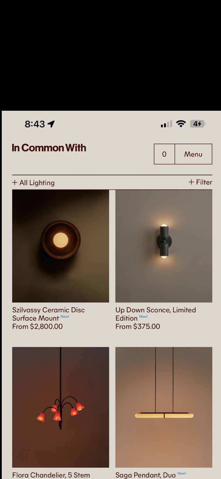 In common with - Lighting and home decor