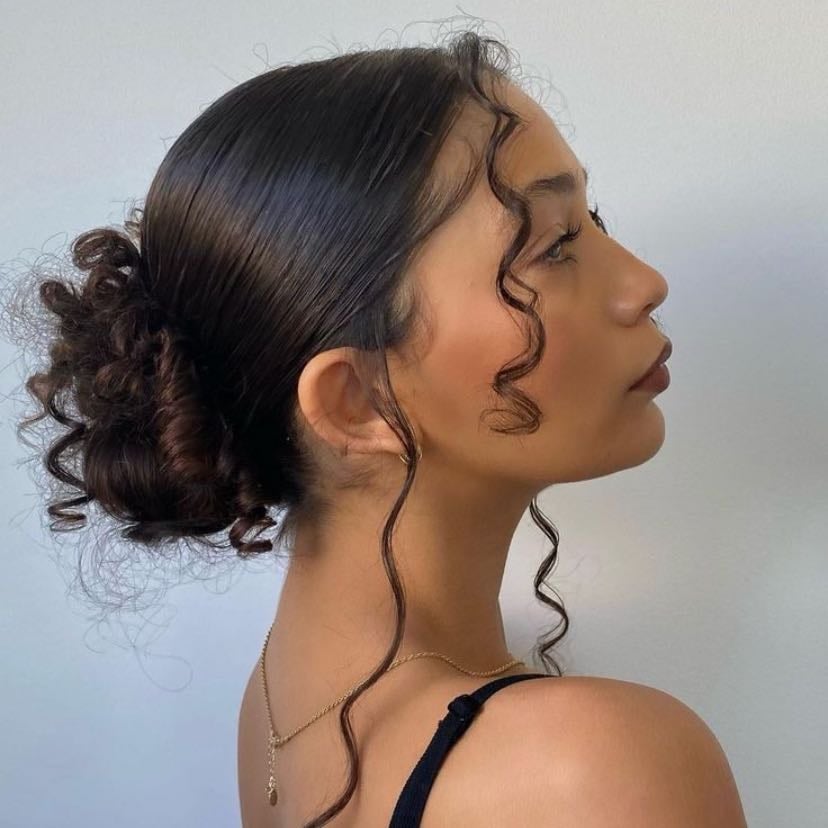 messy bun