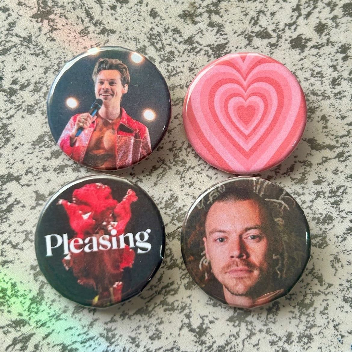 badgesss - the one when harry shaved his hair π