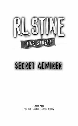Secret Admirer - R.L. Stine · 2008