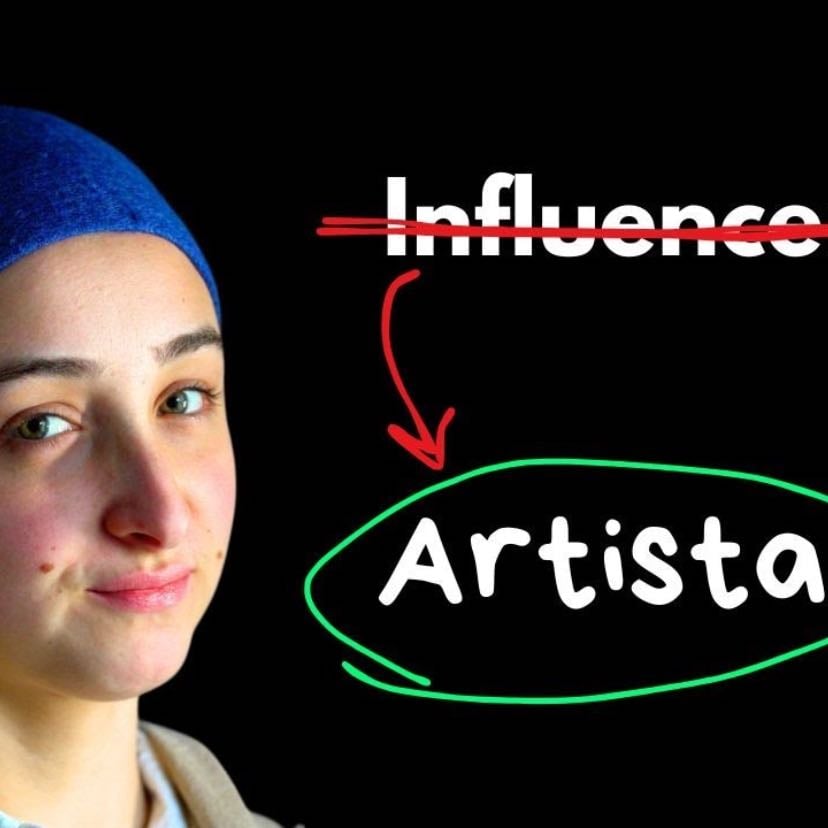 No seas creador de contenido, sé un artista - YouTube