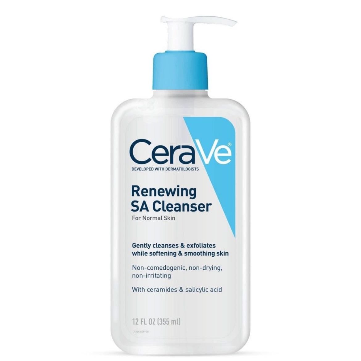 cleanser - cerave renewing sa cleanser