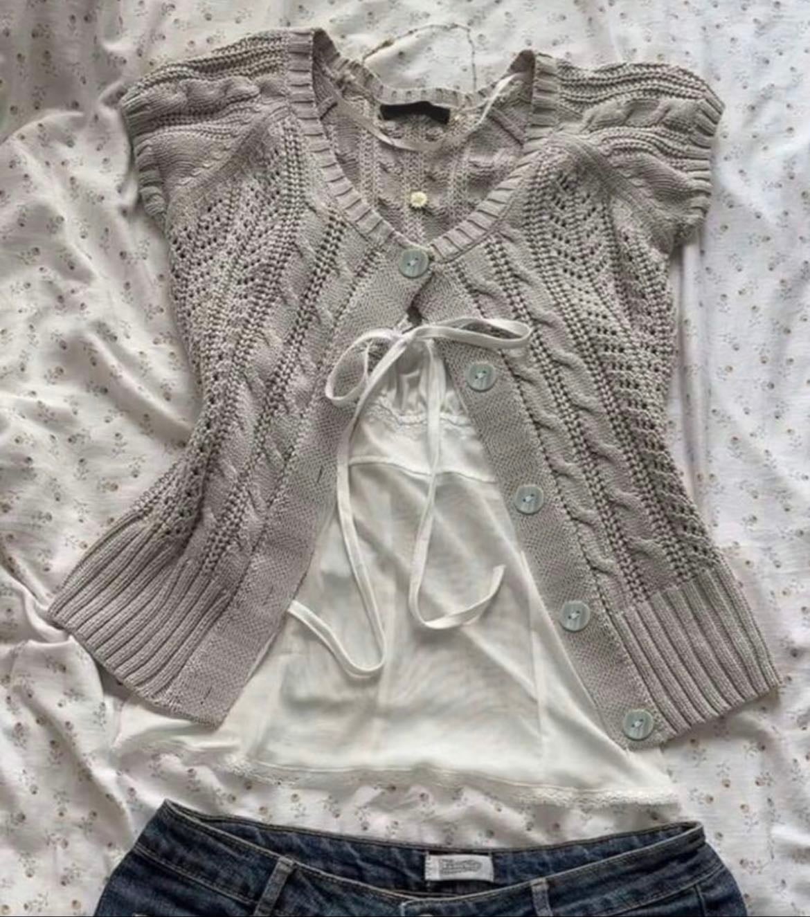 gray cardigan - 59920977