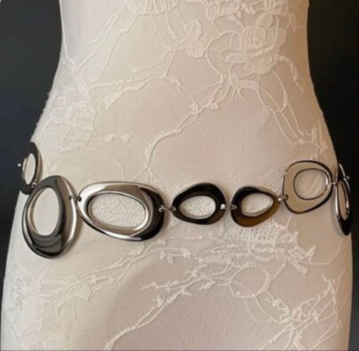 silver belt - 43690737