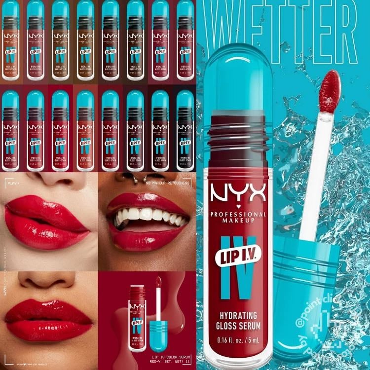 NYX- Lip IV Hydrating Gloss Stain - The stain still here. Unlike him.