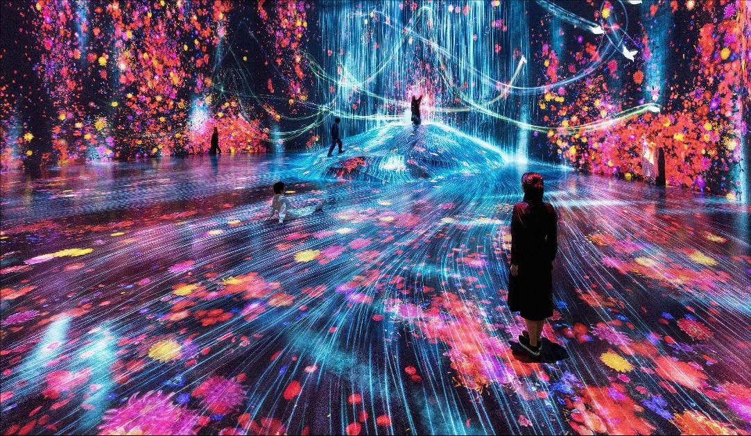 teamLab Borderless: MORI Building DIGITAL ART MUSEUM