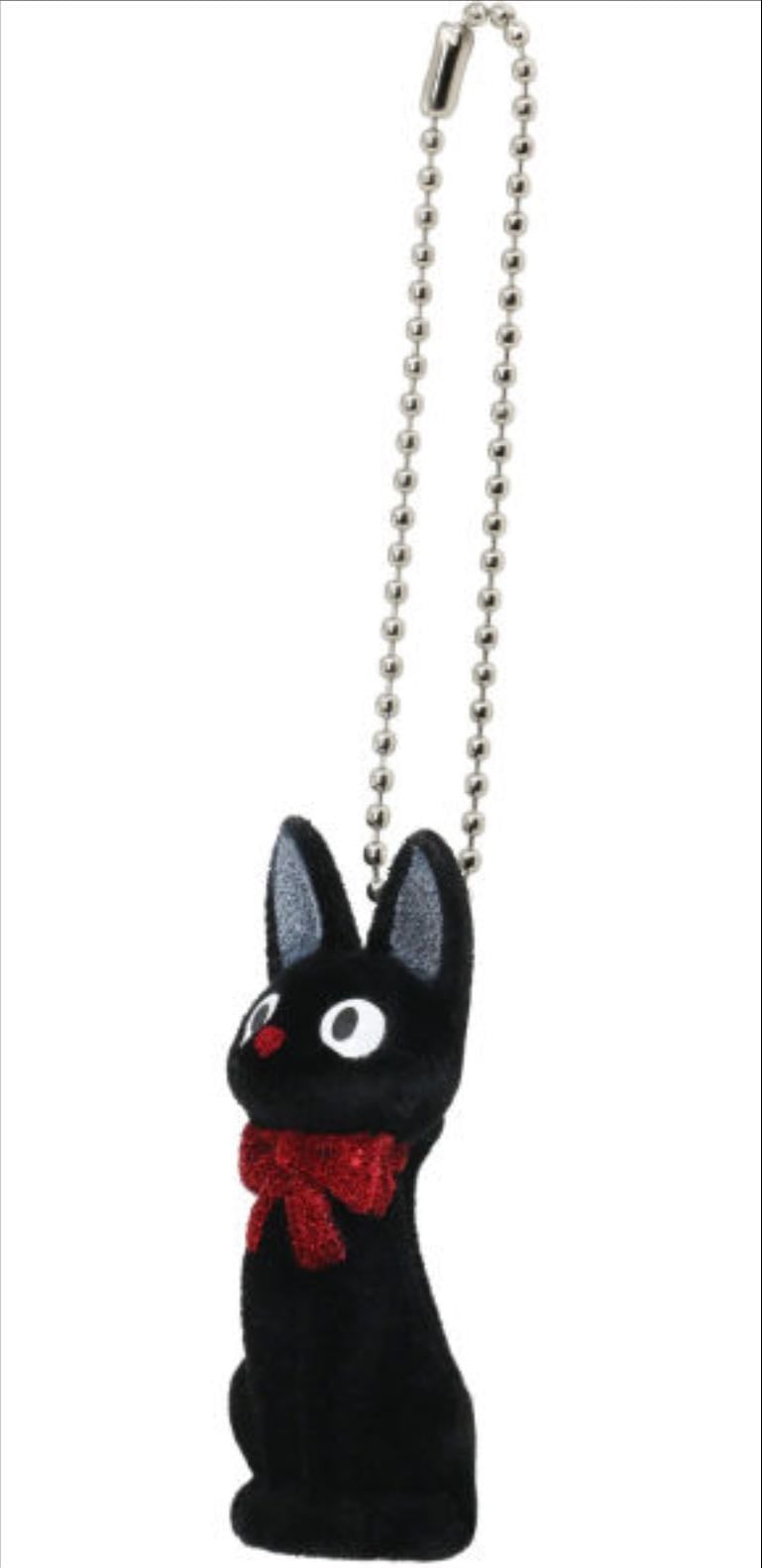 Key Chain - Jiji "Kiki's Delivery Service" (Bag/6), Sekiguchi Flocked Key Chain - by Studio Ghibli | Barnes & Noble