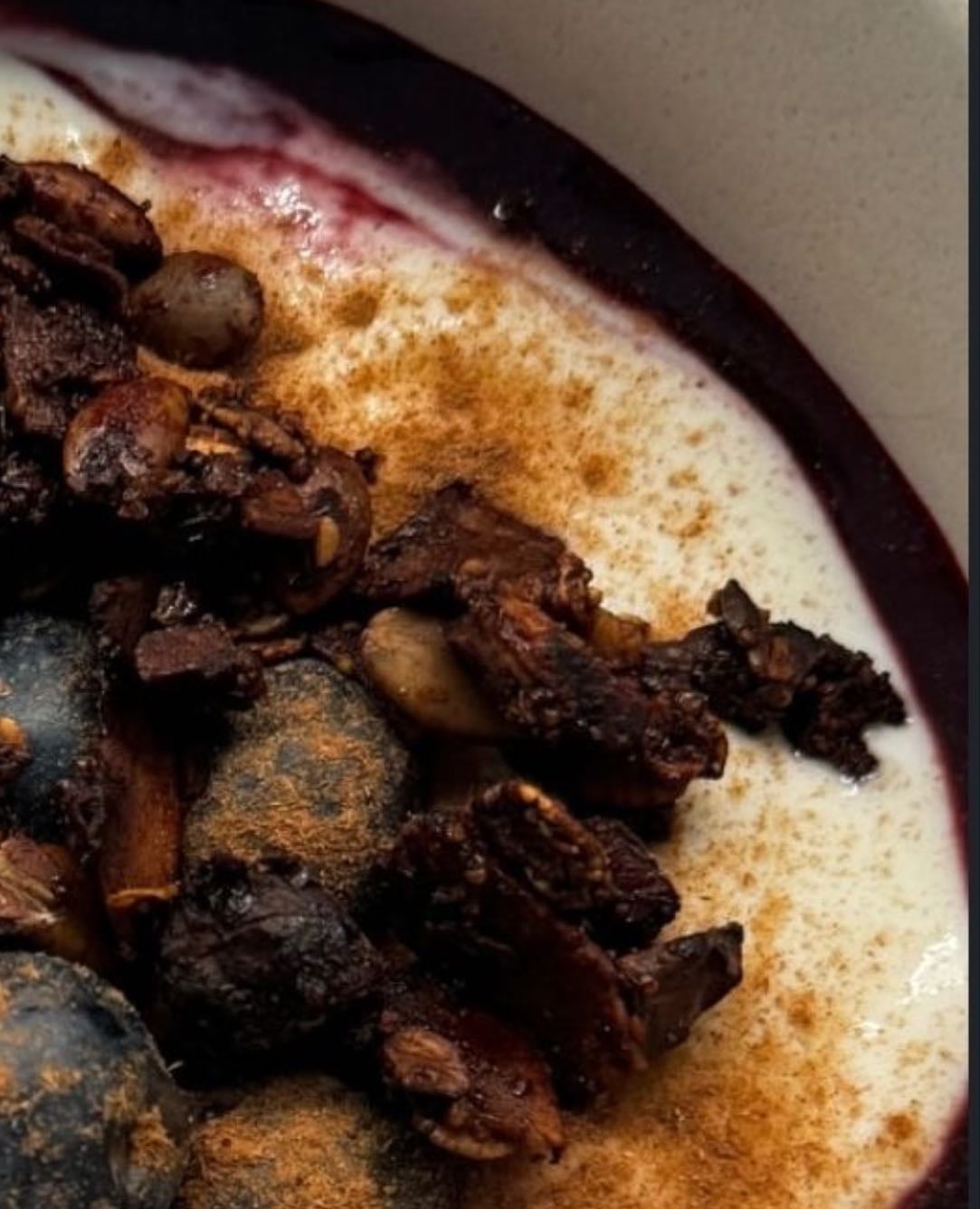 blueberry, cocoa&almond - 4.1g fiber