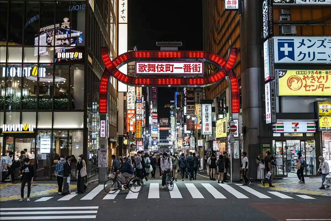Shinjuku (at night)