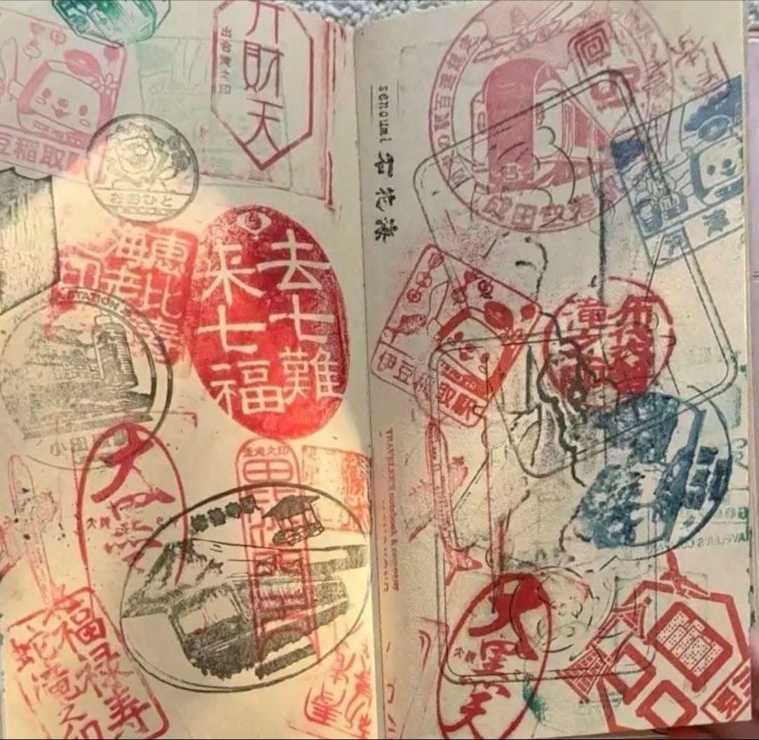 travel stamps - @futuristicglamour