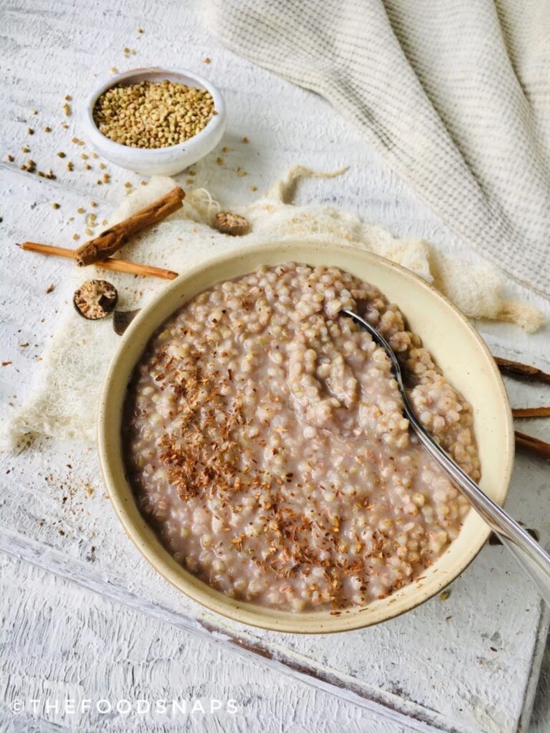 buckwheat porridge - Anjala Fernando (thefoodsnaps)