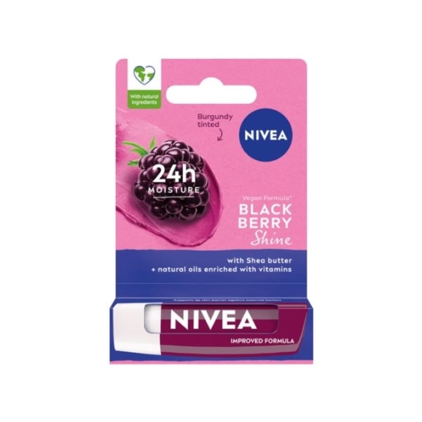 nívea lipstick - necesario para todo. Desde labial hasta para blush