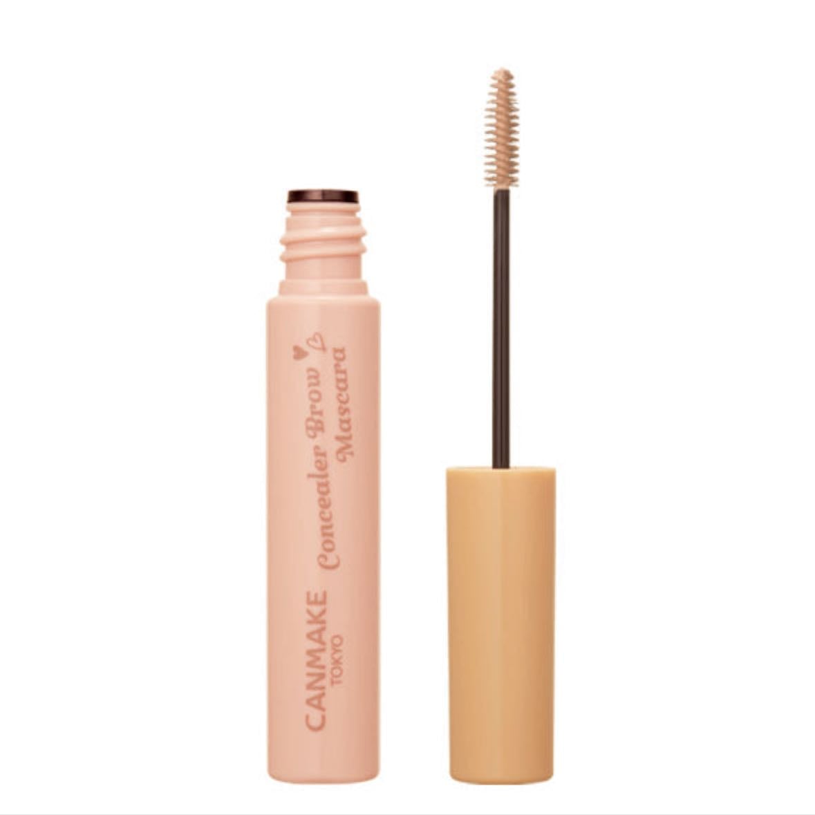 canmake concealer brow mascara - 01 pink beige