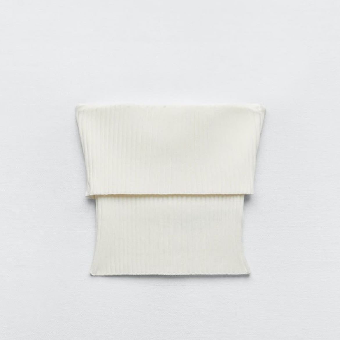 Strapless blanco