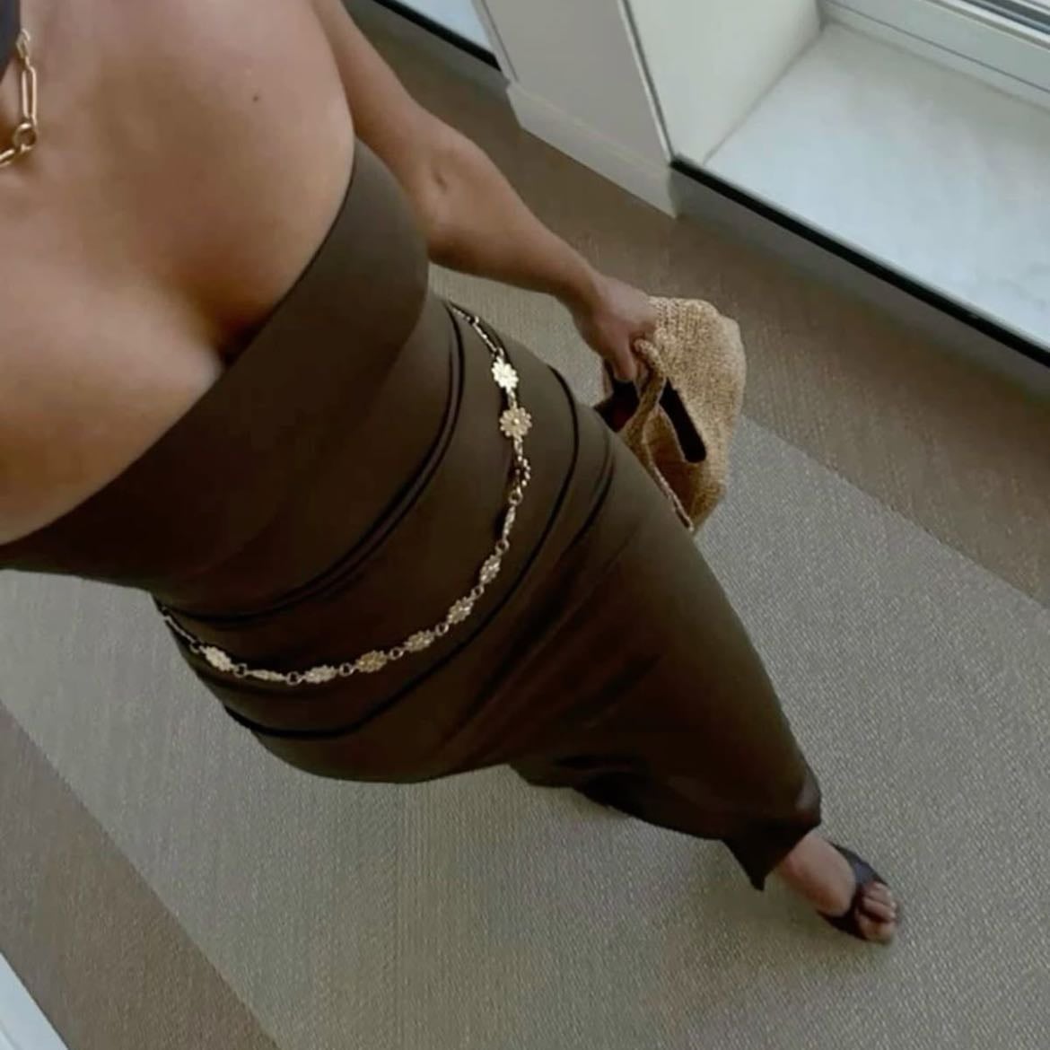 Vestido y cinto