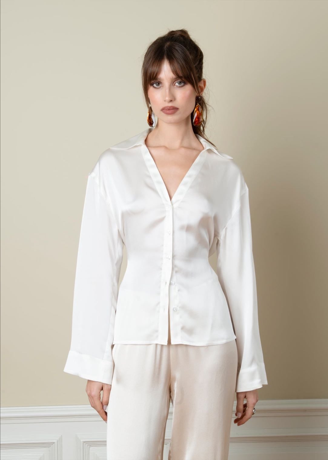 Bianca Silk Shirt - Guaja