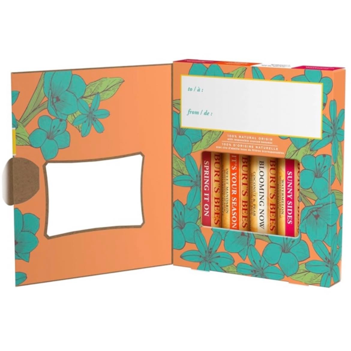 Burt’s Bees lip balm set