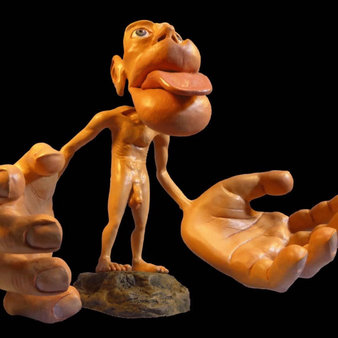 Homunculo de Penfield - La figurita fea, si.