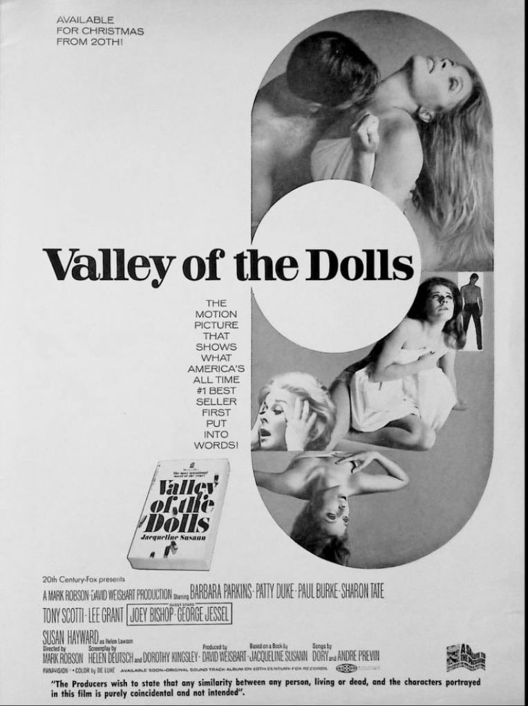 Valley of the Dolls - Mark Robson · 1967