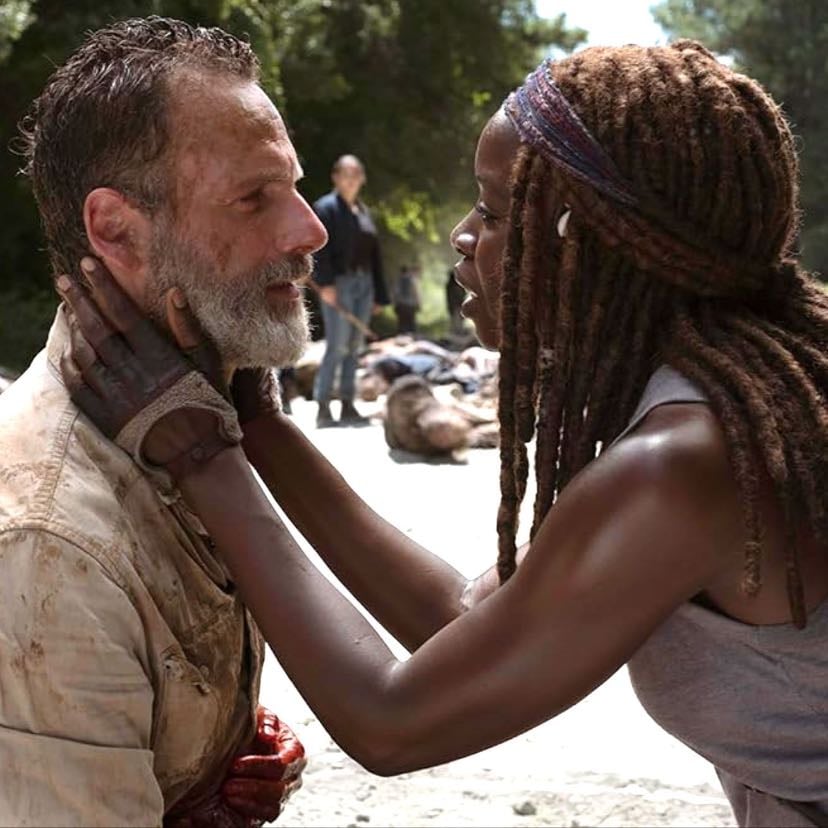 rick and michonne