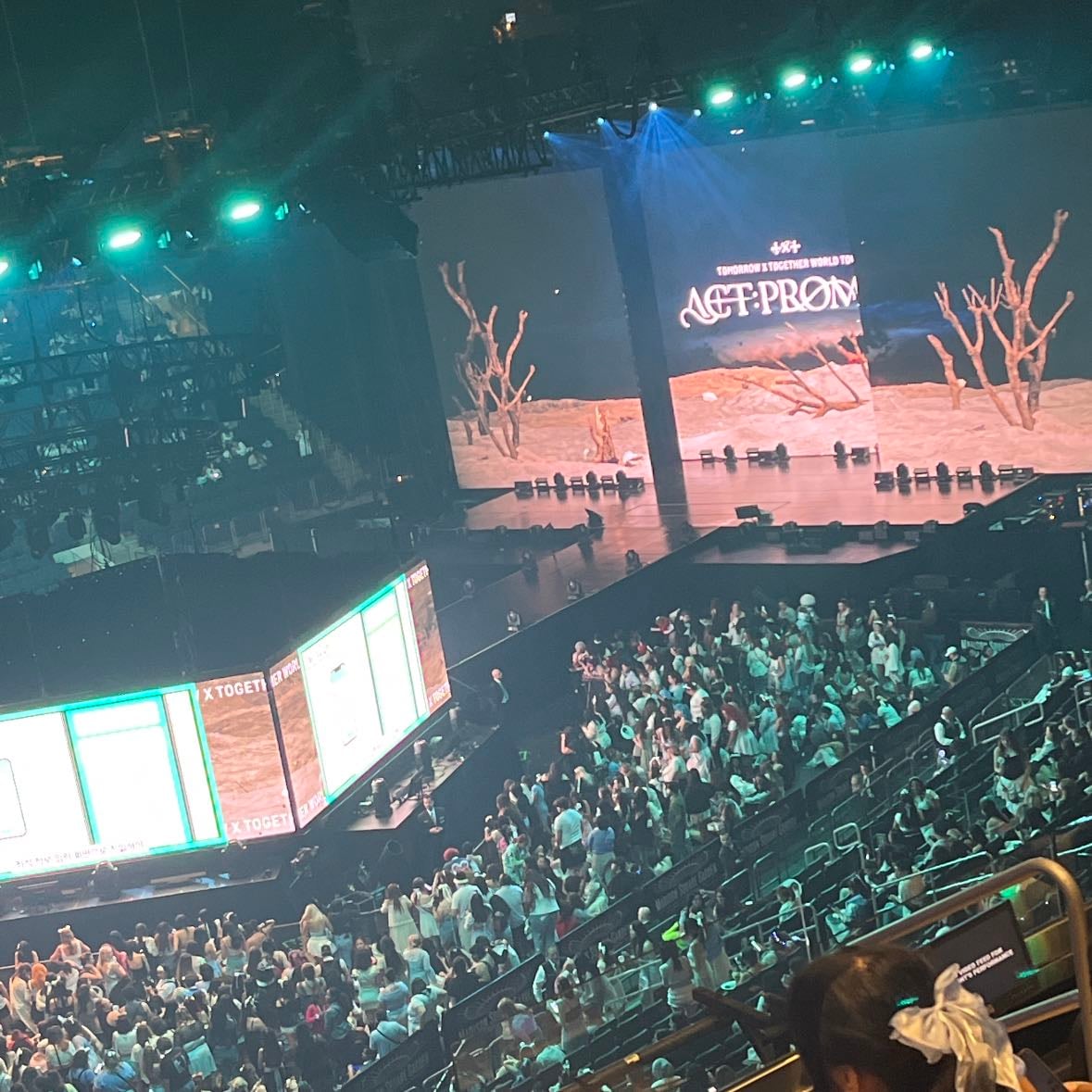 TXT AT MSG - THEY WERE SO GOOD! I screamed sm I lost my voice the next day but it was worth it. also I saw SOOBIN LIVE?!