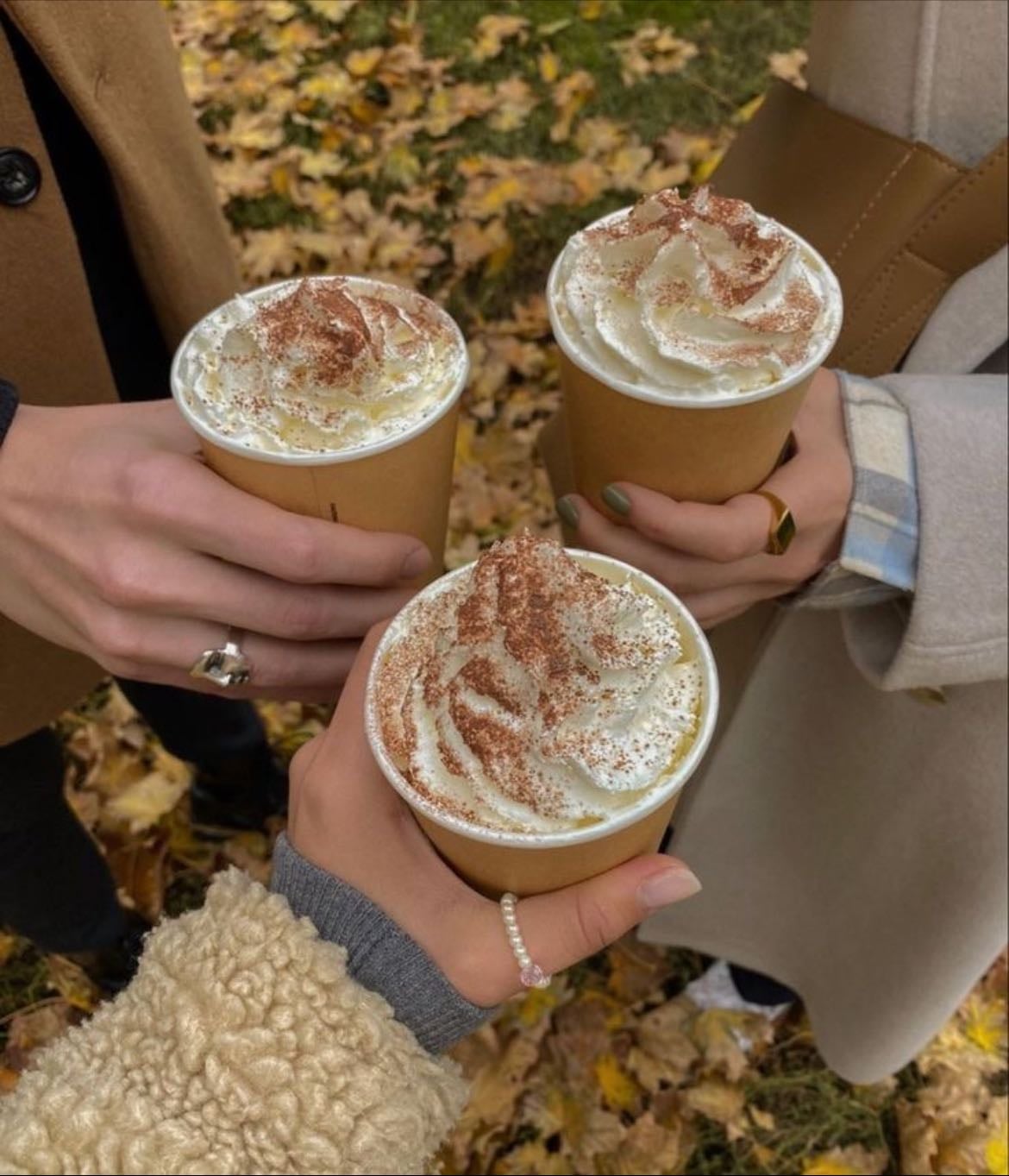 pumpkin spice lattes