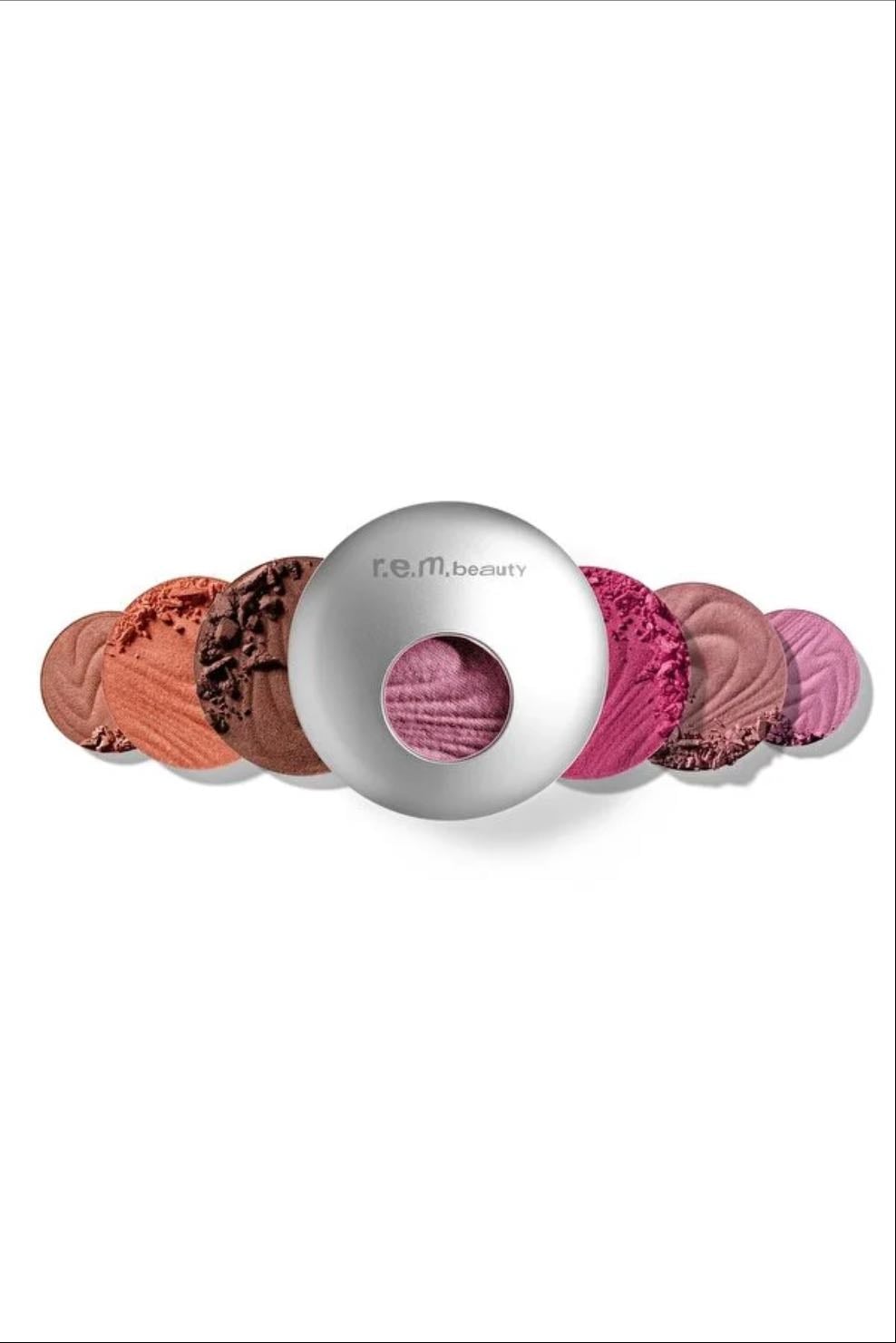 rem beauty - hypernova satin matte blush - rose on mars, skinny dipped, jupiter moon