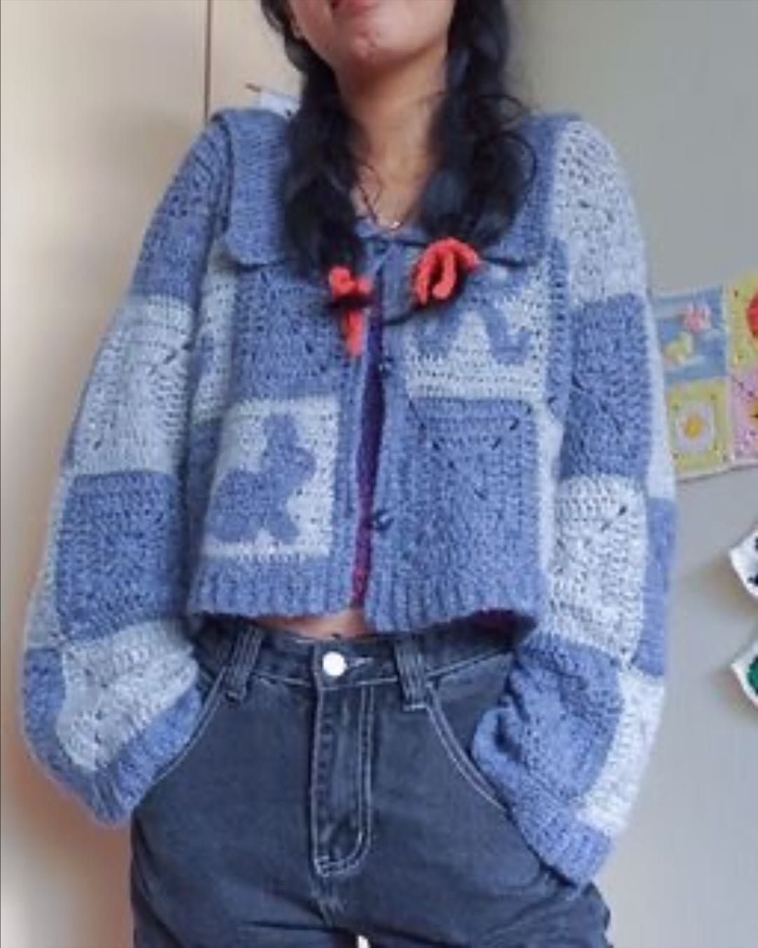 cookie cutter cardi